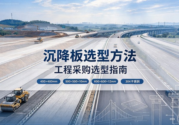 恒山沉降板选择方法